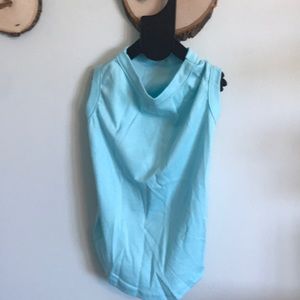 Aqua dog shirt tank